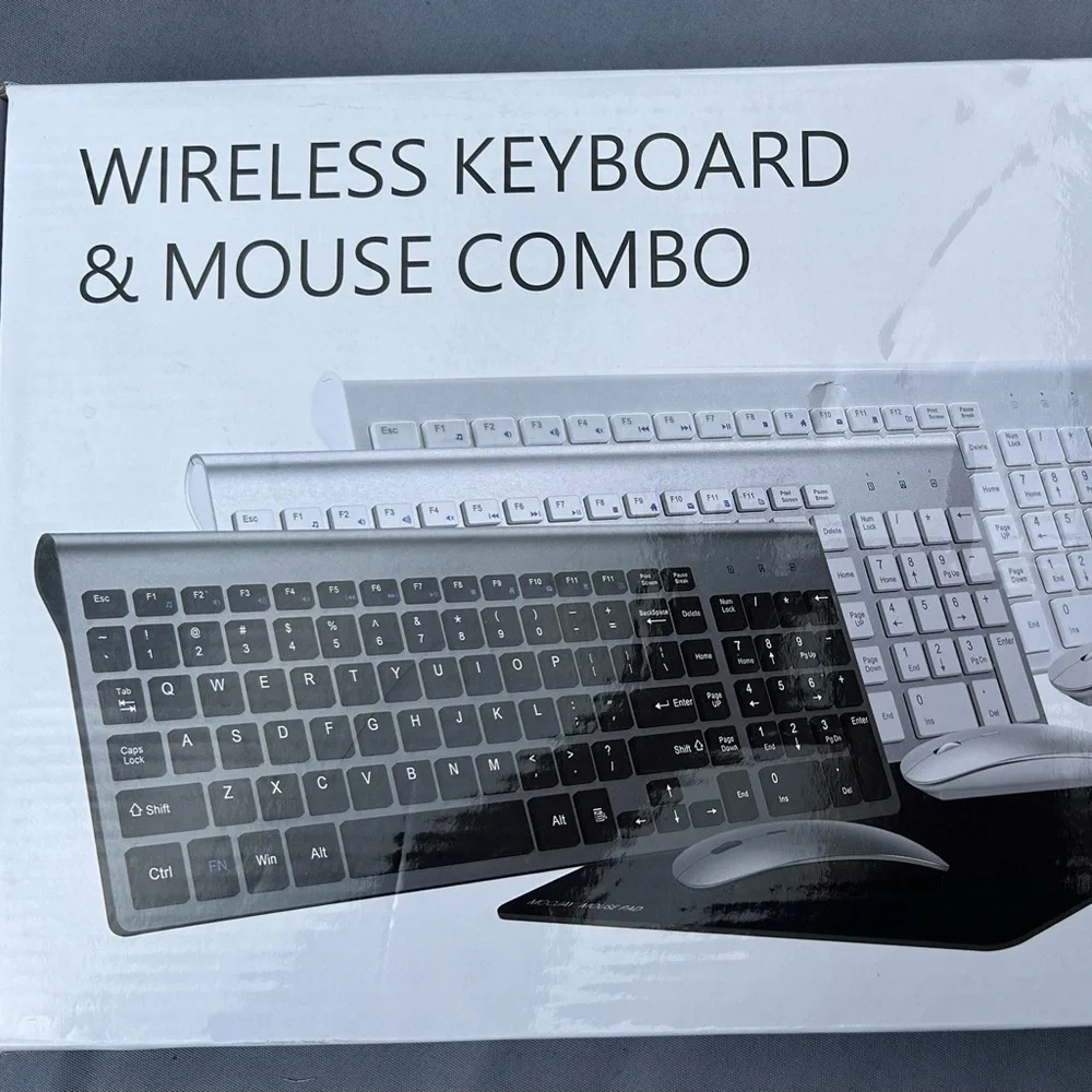 Wireless keyboard and mouse